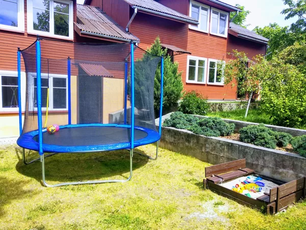 Guest house yard
