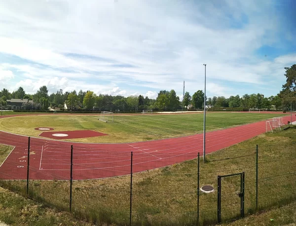 Stadium next to the guest house